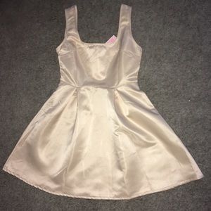 Satin Skater dress